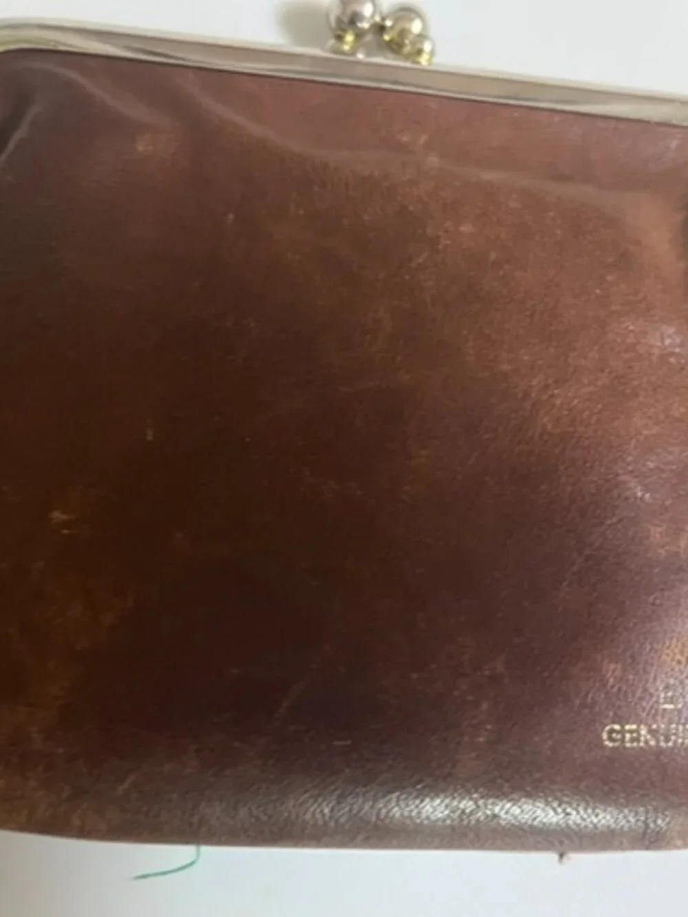 Vintage Buxton Leather Coin Purse